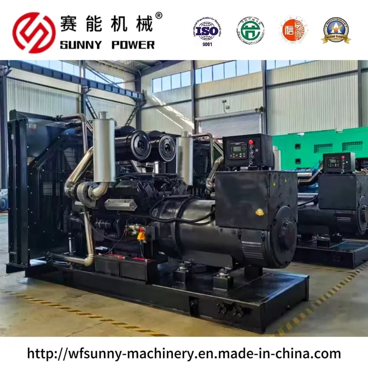 500KW Cummins Diesel Generator Set, Ultra-quiet Generator Set, Heavy-duty Diesel Generator Set.